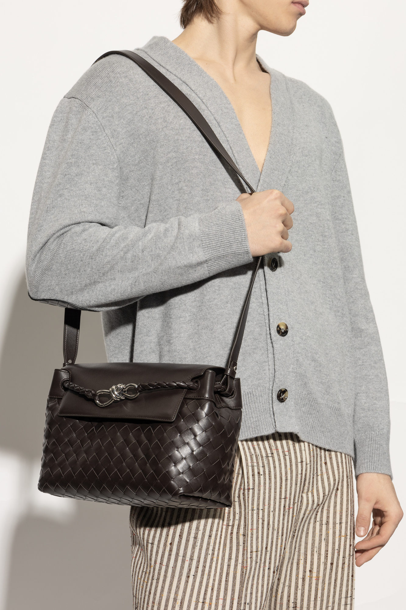 【国内送関税込】BOTTEGA VENETA☆ アディアモ ショルダーバッグ Bottega Veneta Shoulder bag Andiamo | Men's Bags | Vitkac